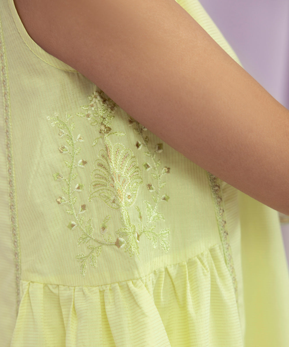 Sapphire - Embroidered Zari Lawn Shirt