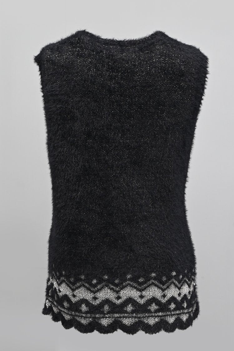 Ellena - Round Neck Cardigan Sweater