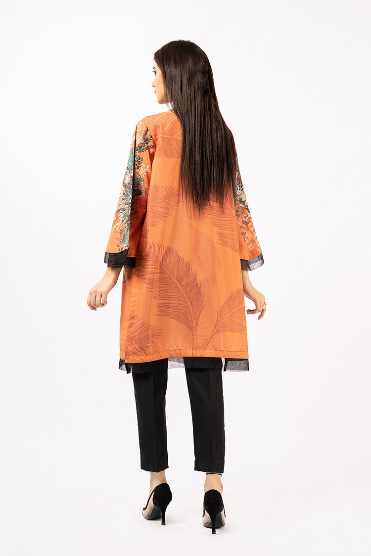 Ellena - 1-PC Stitched Soft Crepe Shirt