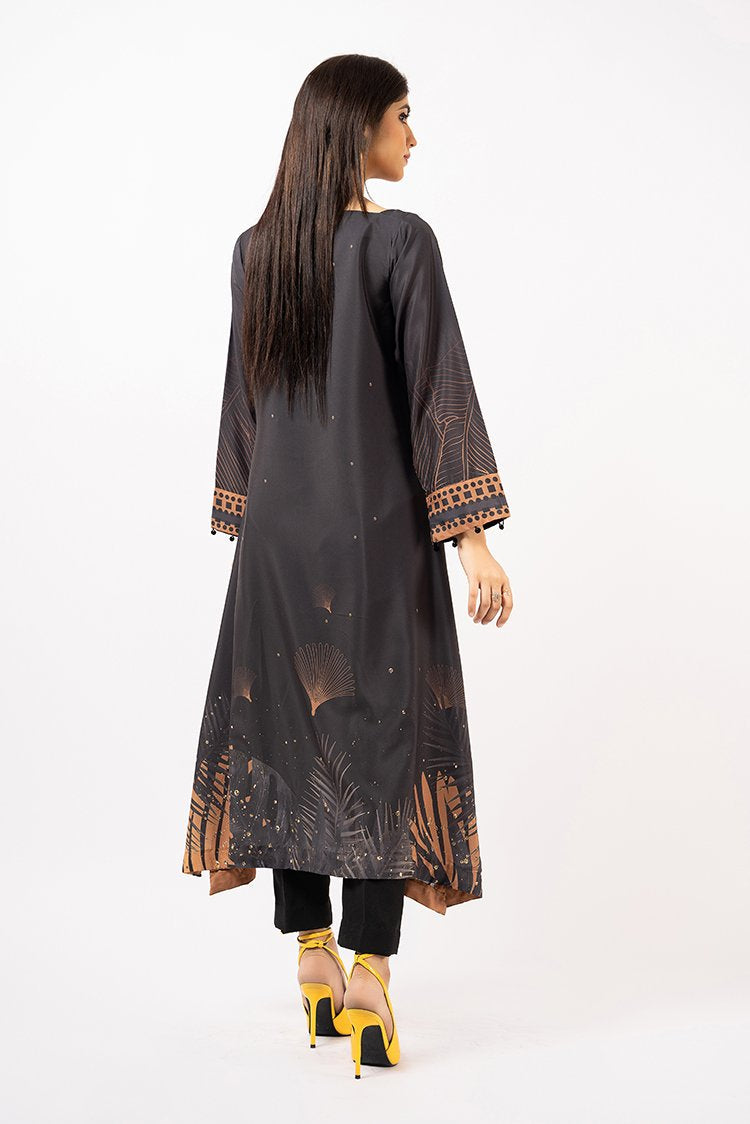 Ellena - 1-PC Stitched Soft Crepe Shirt