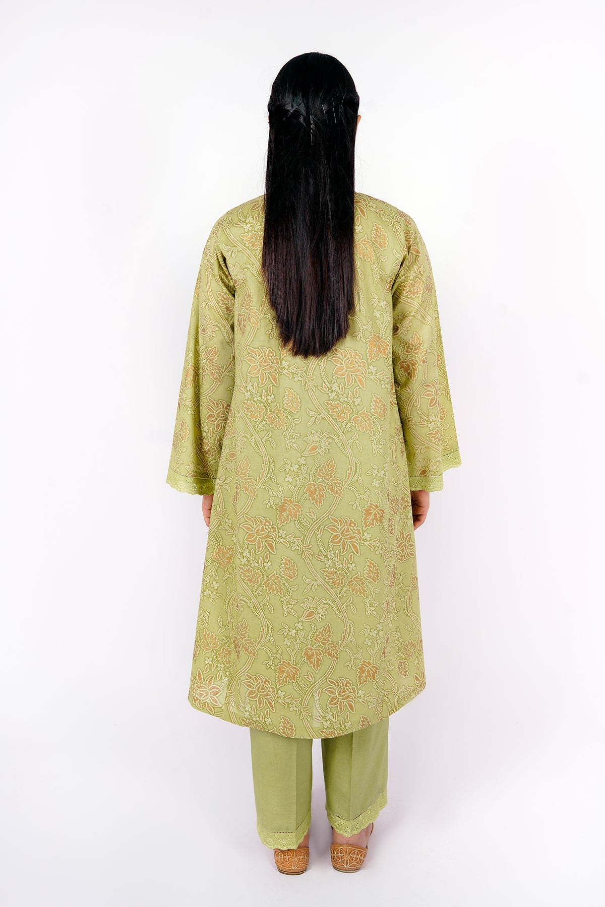 Kayseria - 2 Piece Cotton Lawn Shirt & Shalwar