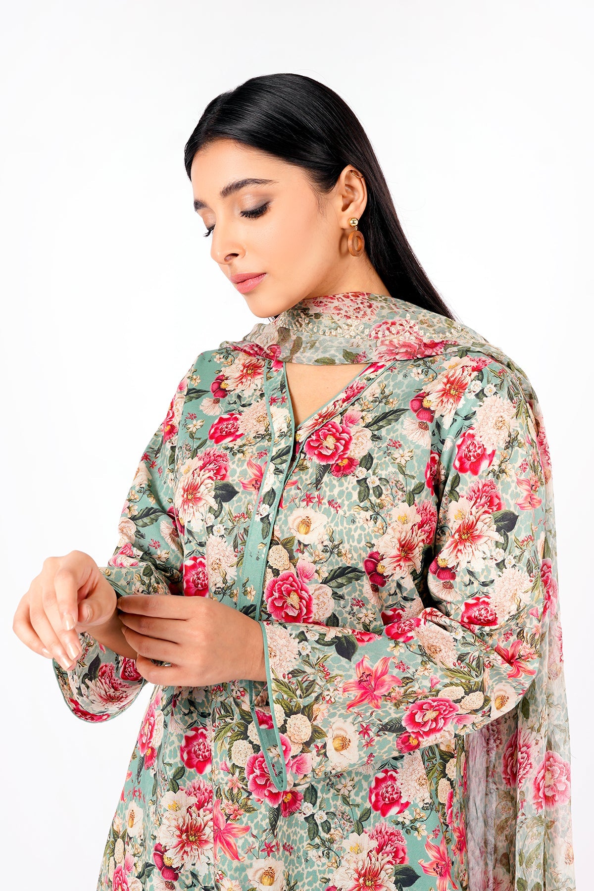 Kayseria - 3 Piece Cotton Lawn Suit