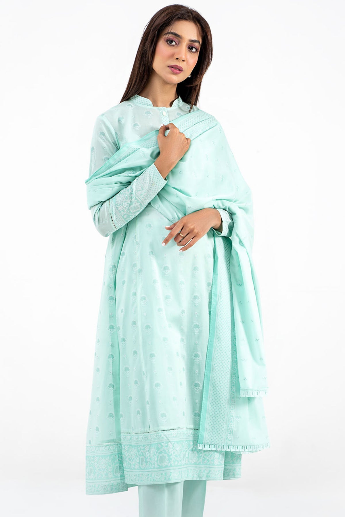 Kayseria - 3 Piece Cotton Lawn Suit