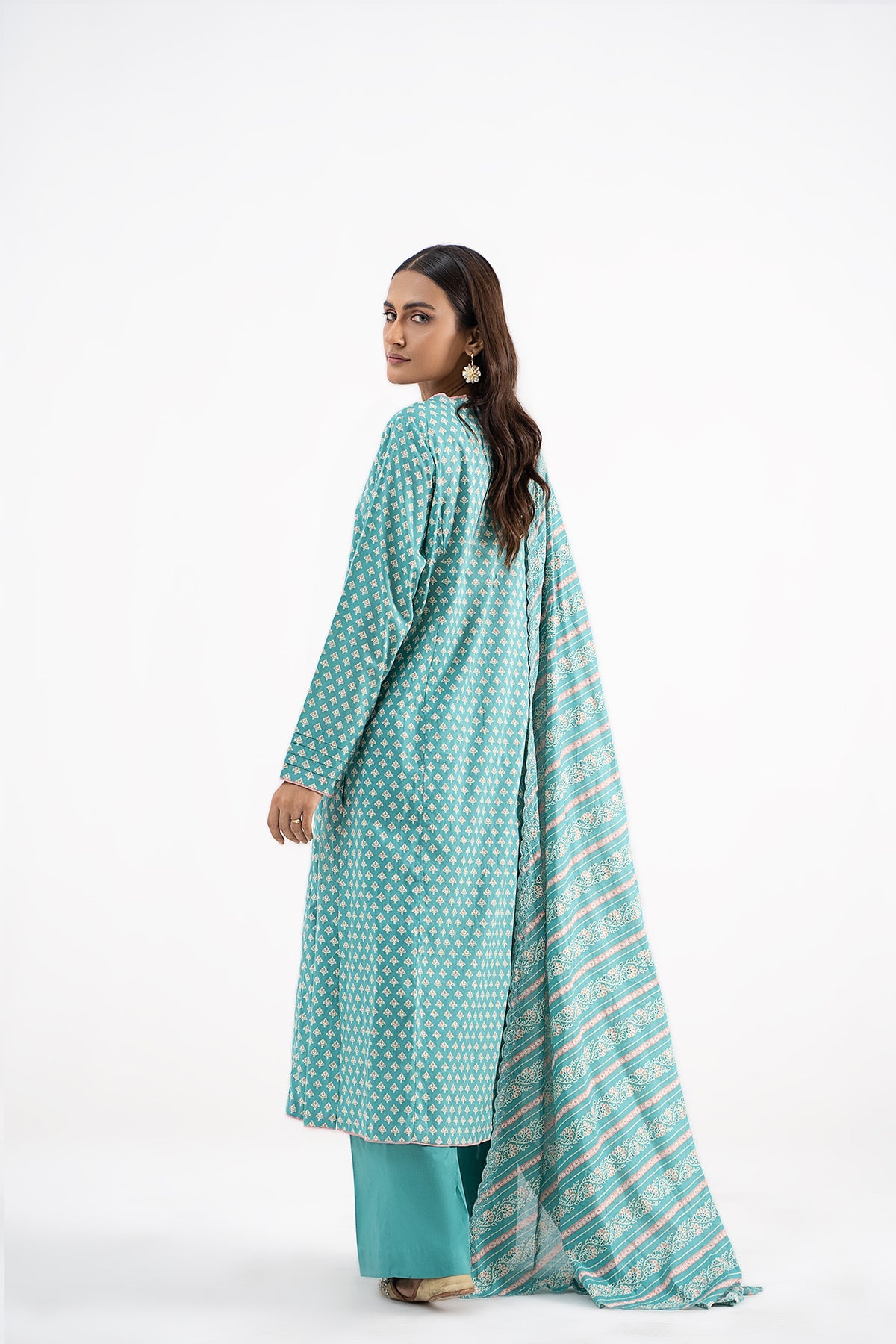 Kayseria - 3 Piece Cotton Lawn Suit