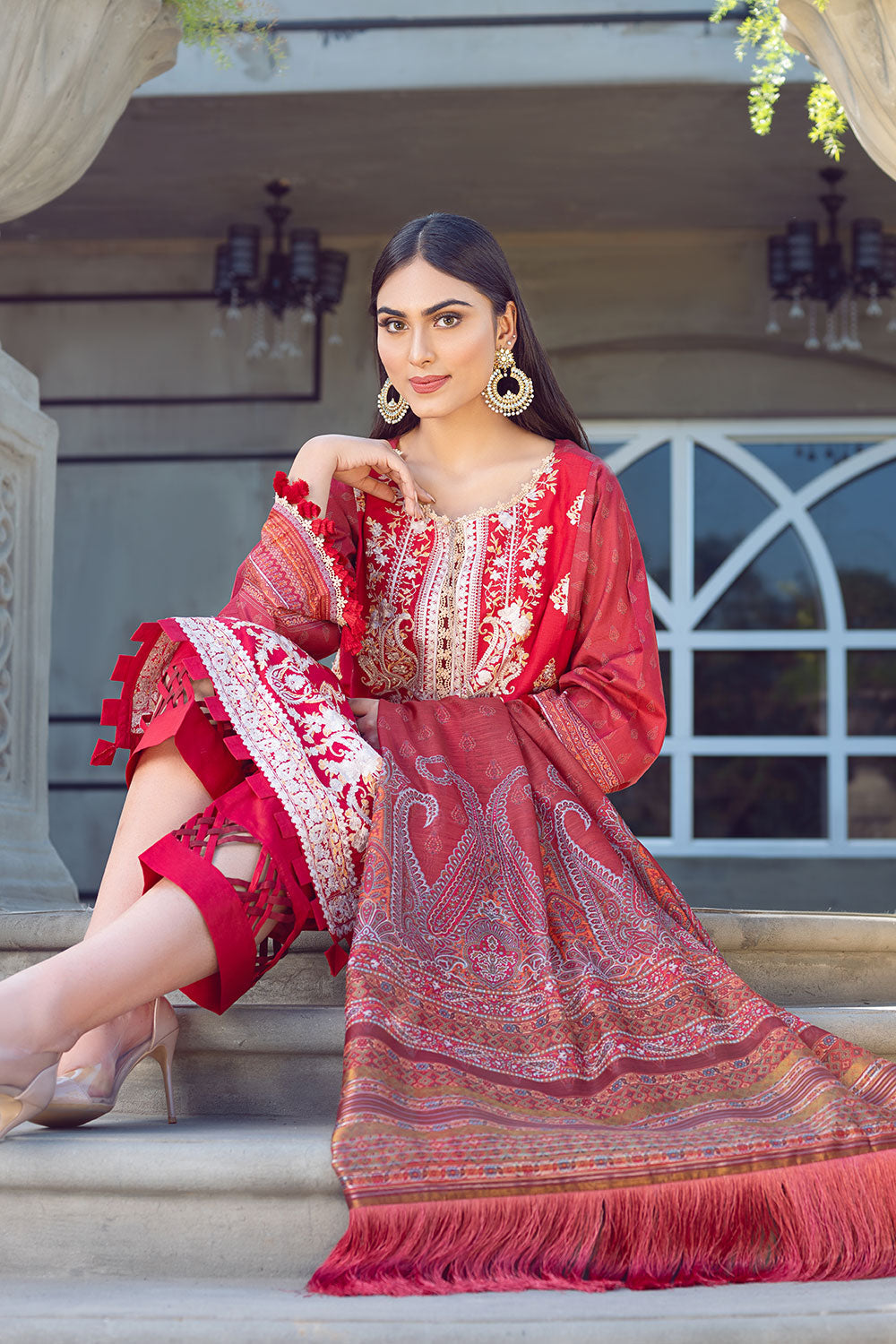 Lyla - Design 1 Luxury Lawn 2021