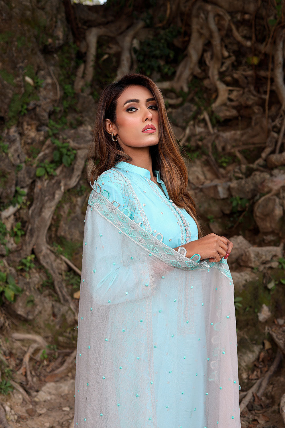 Lyla - Design 06 Embroidered Lawn’22