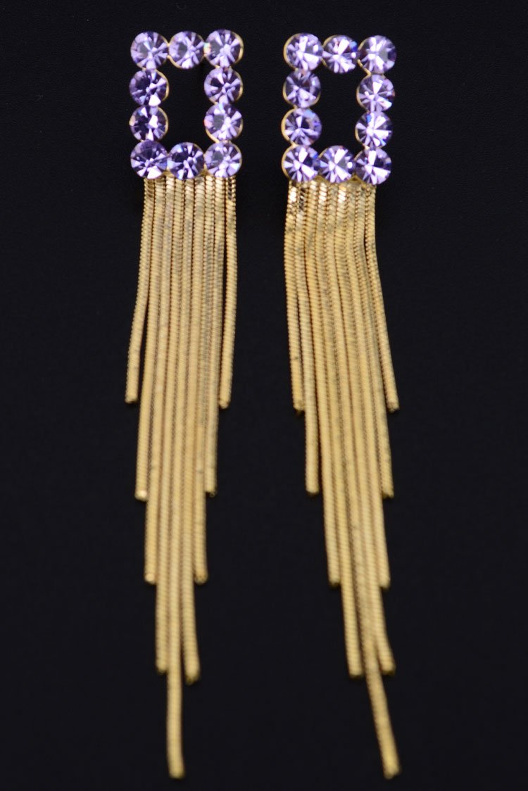 Ellena - Square Chain Earings