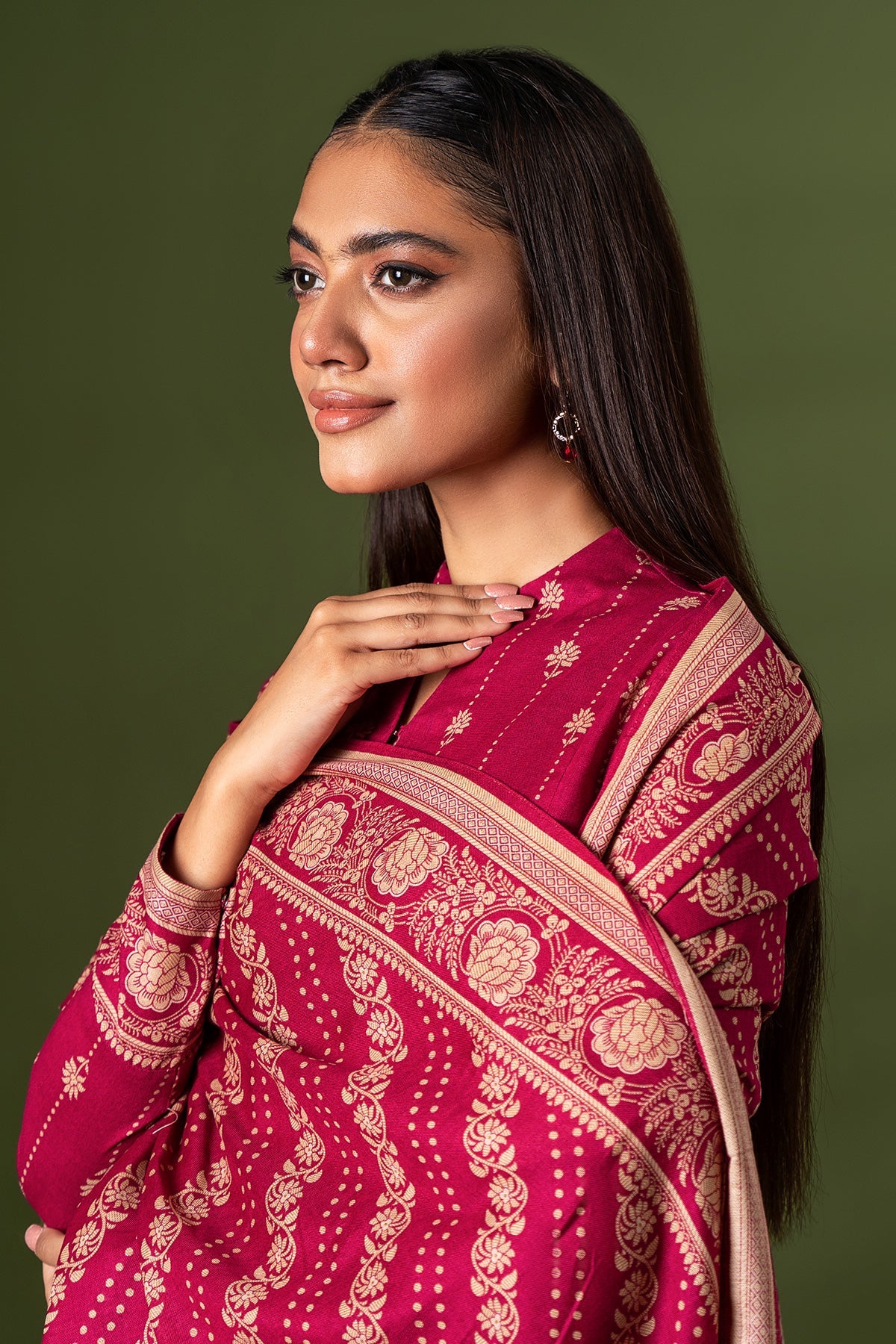 Kayseria - 3 Piece Khaddar Suit