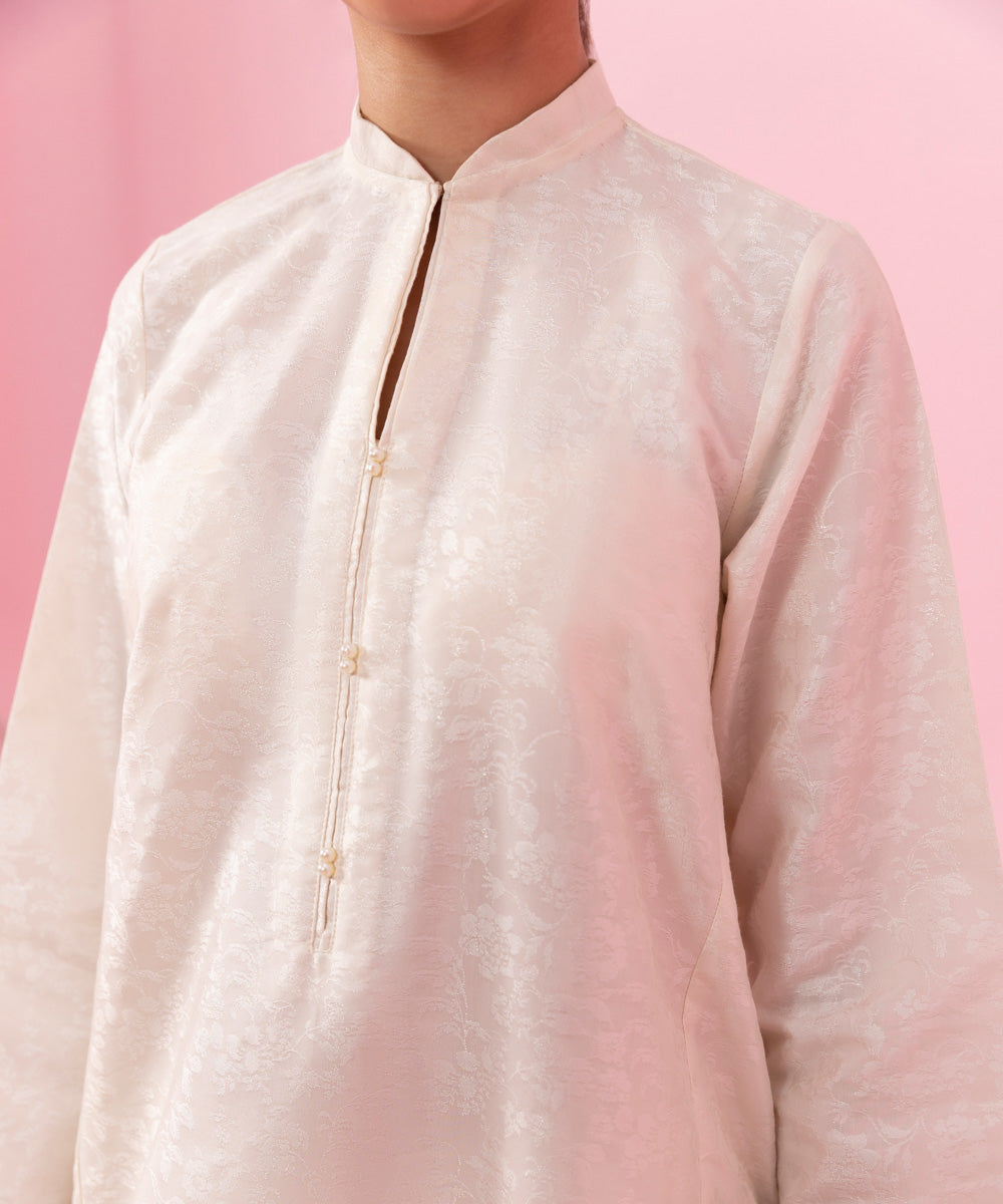 Sapphire - Solid Jacquard Shirt