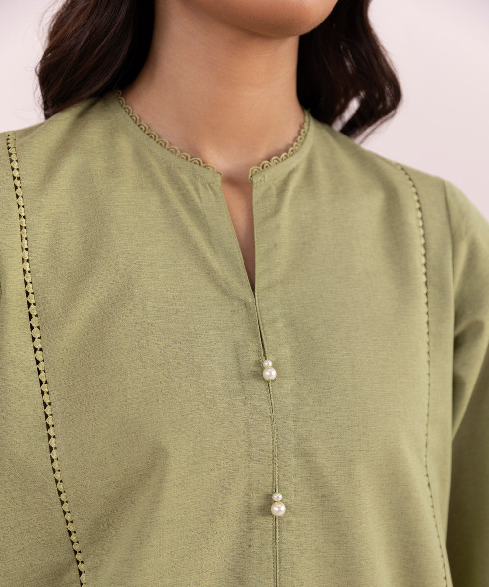 Sapphire - 2 Piece - Solid Cotton Suit