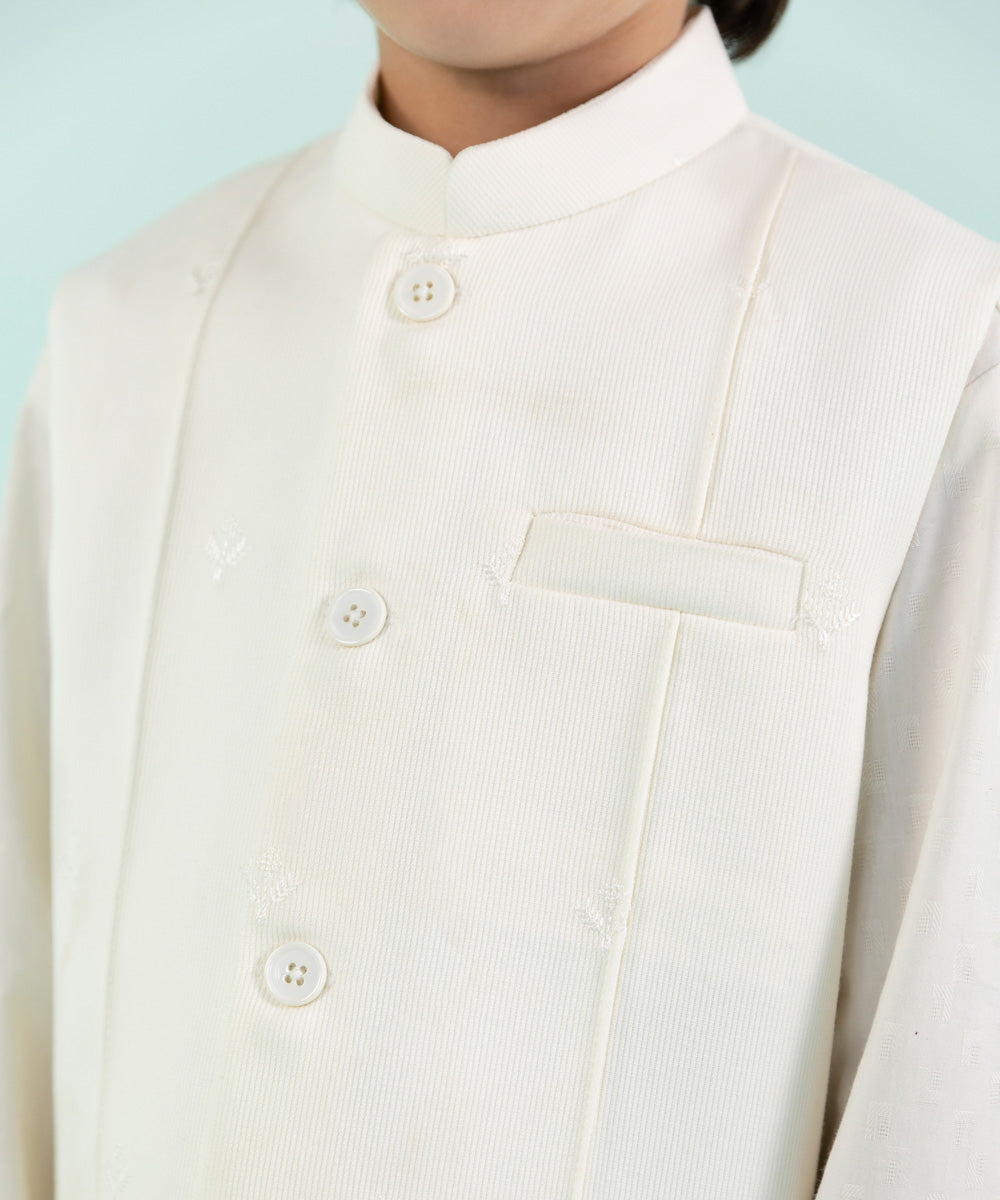 Sapphire - Embroidered Blended Viscose Waistcoat