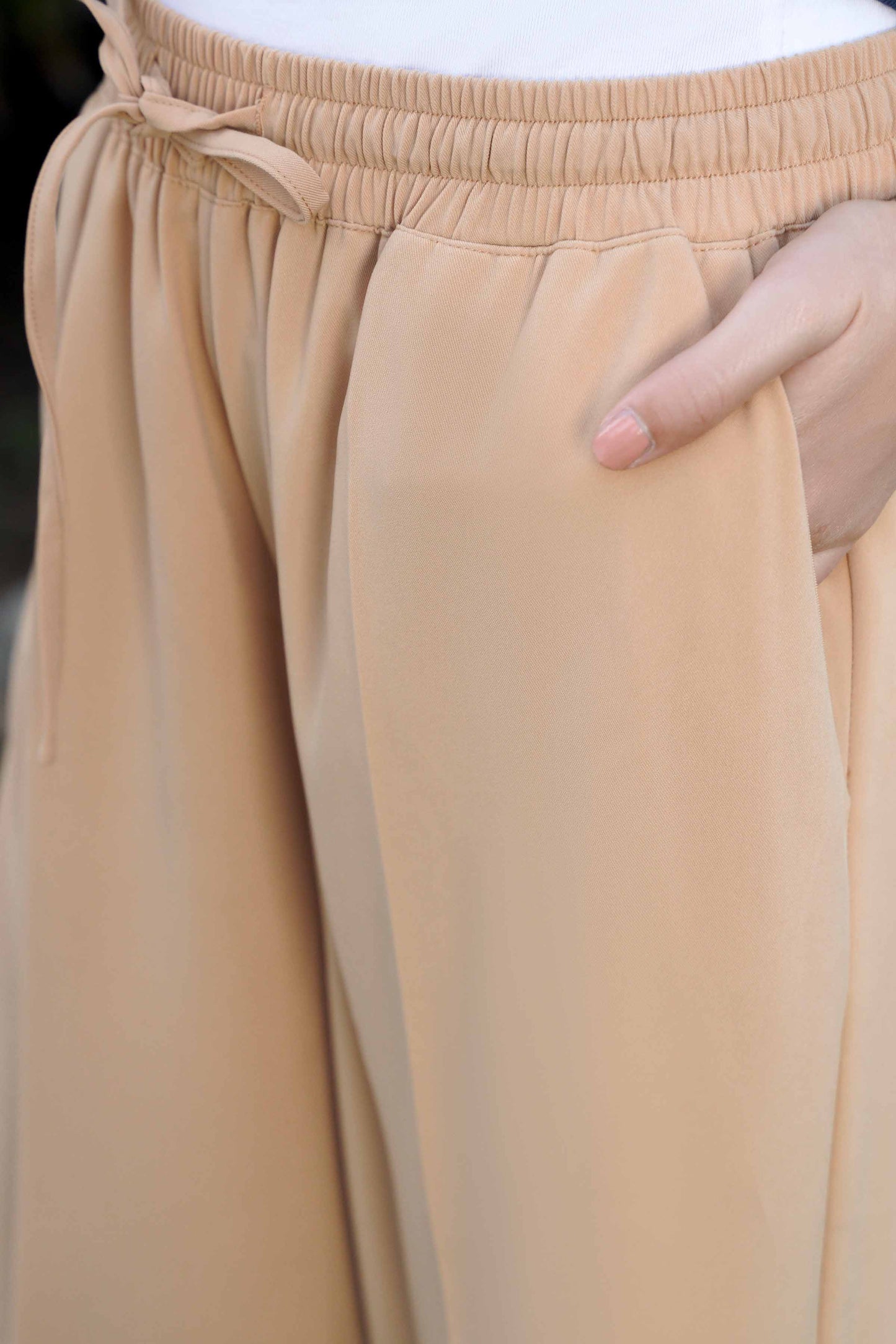 Nishat Linen - Beige Dyed Pants