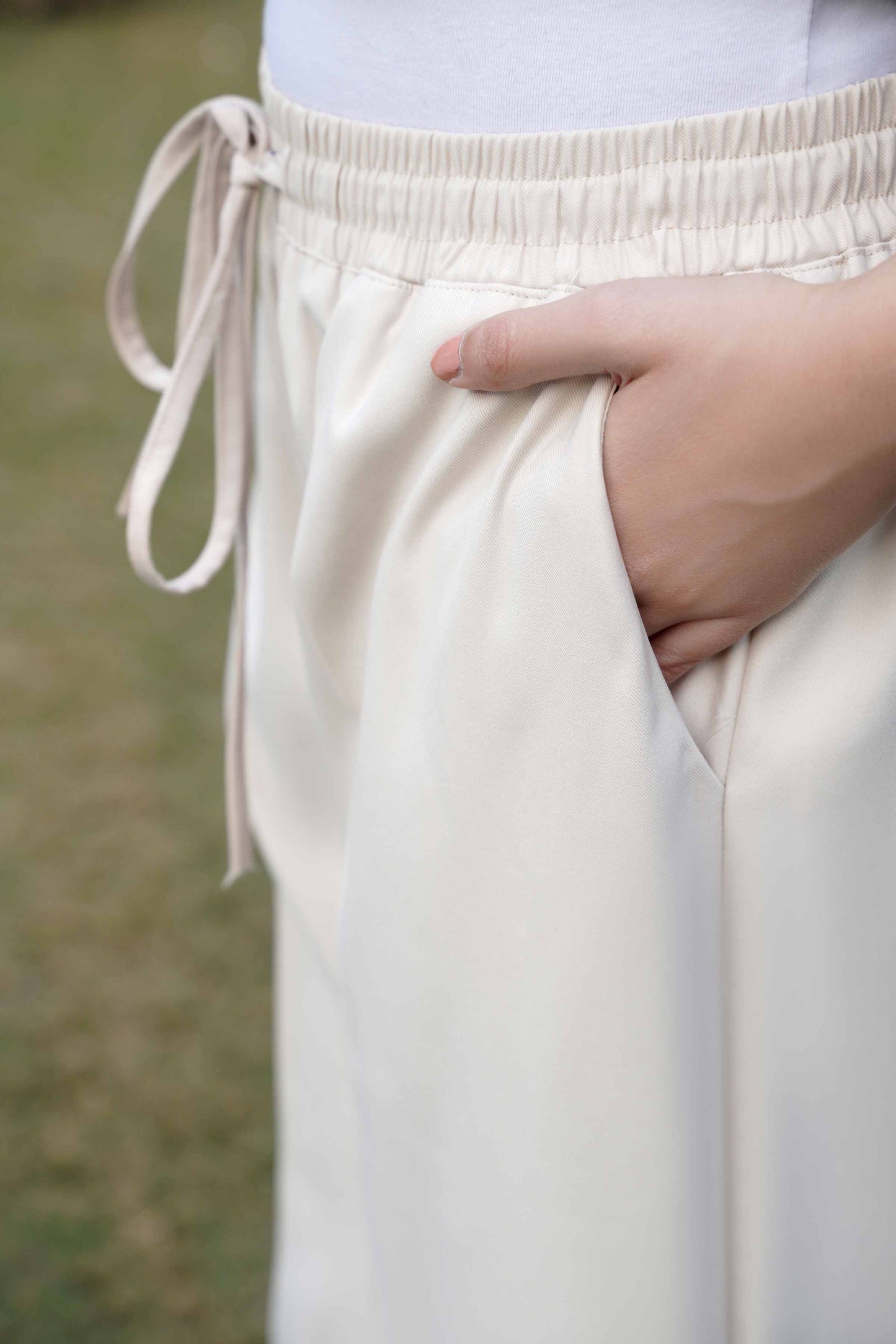 Nishat Linen - Off White Dyed Pants