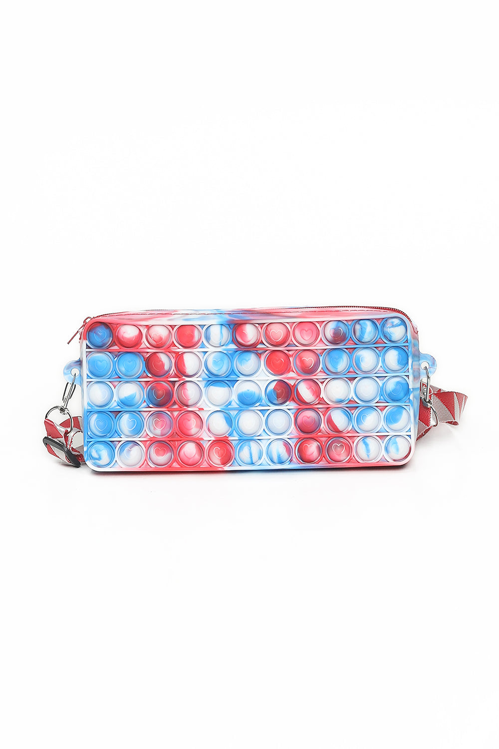 Nishat Linen - Red & White & Blue Popit Kids Bag-428382101-S22