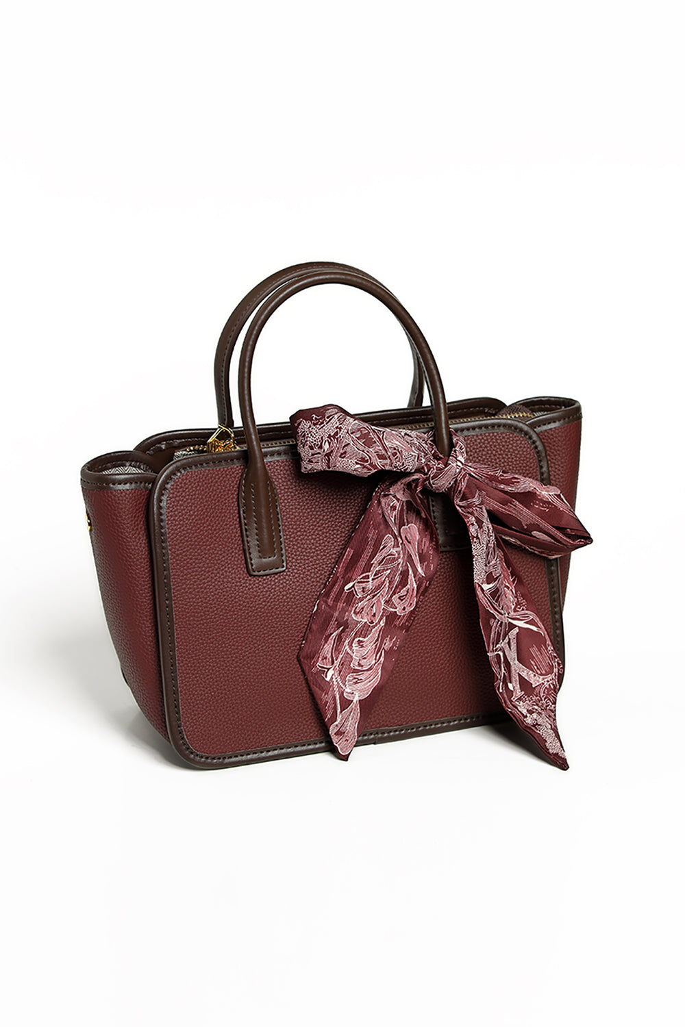 Nishat Linen - Wine Red Shoulder Bag-428902122-S22