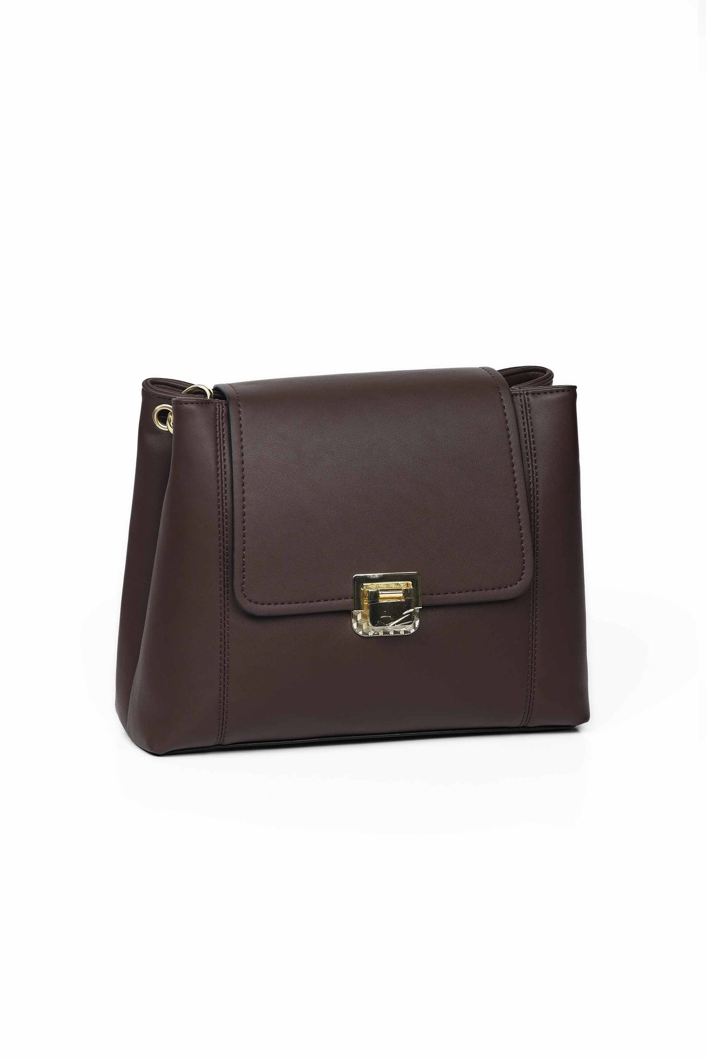 Nishat Linen - Coffee Shoulder Bag-429052117
