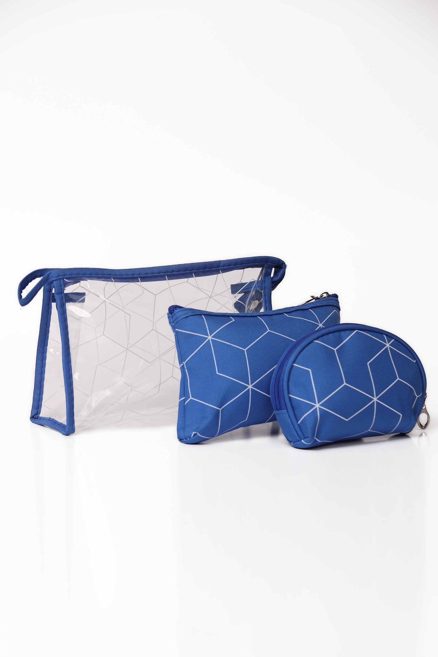 Nishat Linen - Royal Blue Vanity Bag-429182121