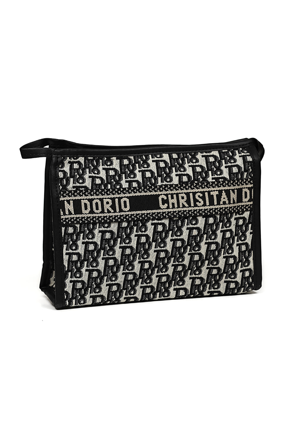 Nishat Linen - Black Vanity Bag-429572103-S22