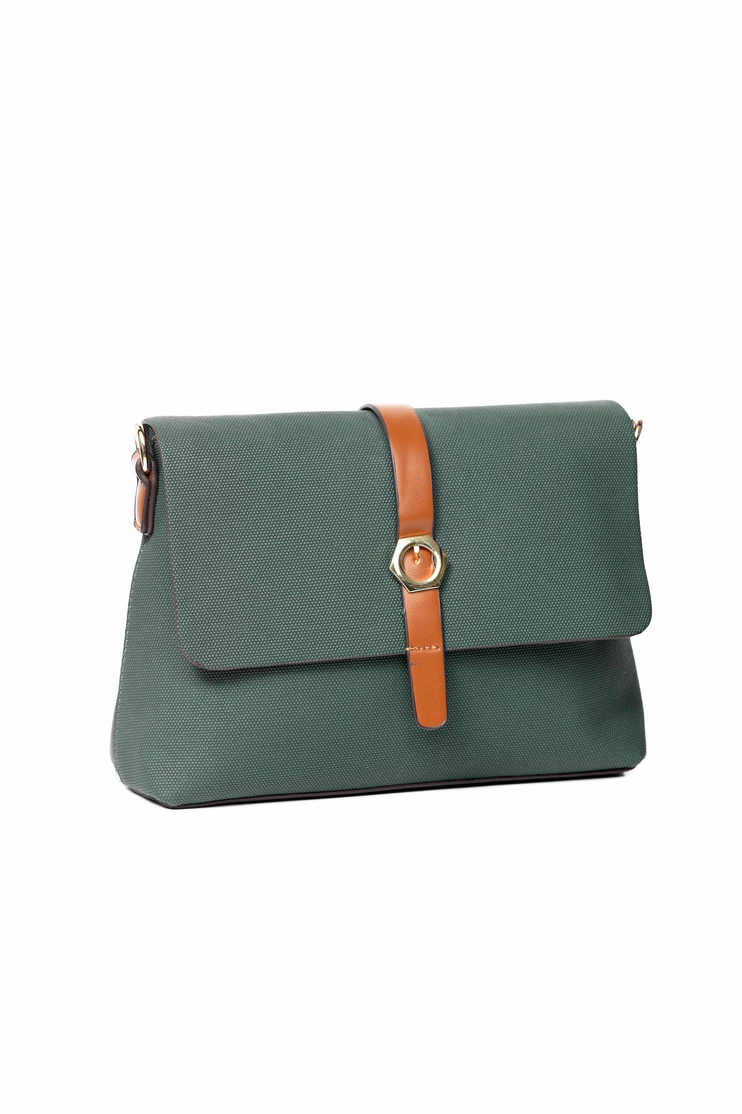 Nishat Linen - Dark Green Shoulder Bag-430062104