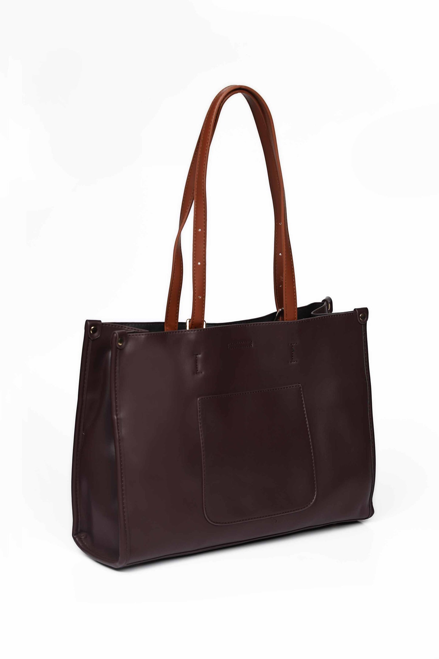 Nishat Linen - Coffee Hand Bag-430152117