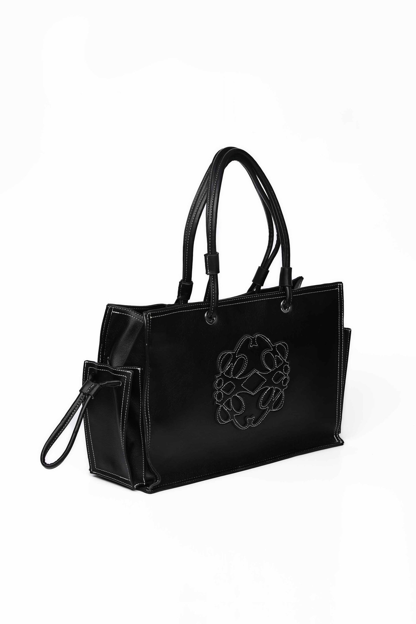 Nishat Linen - Black Hand Bag-430492103
