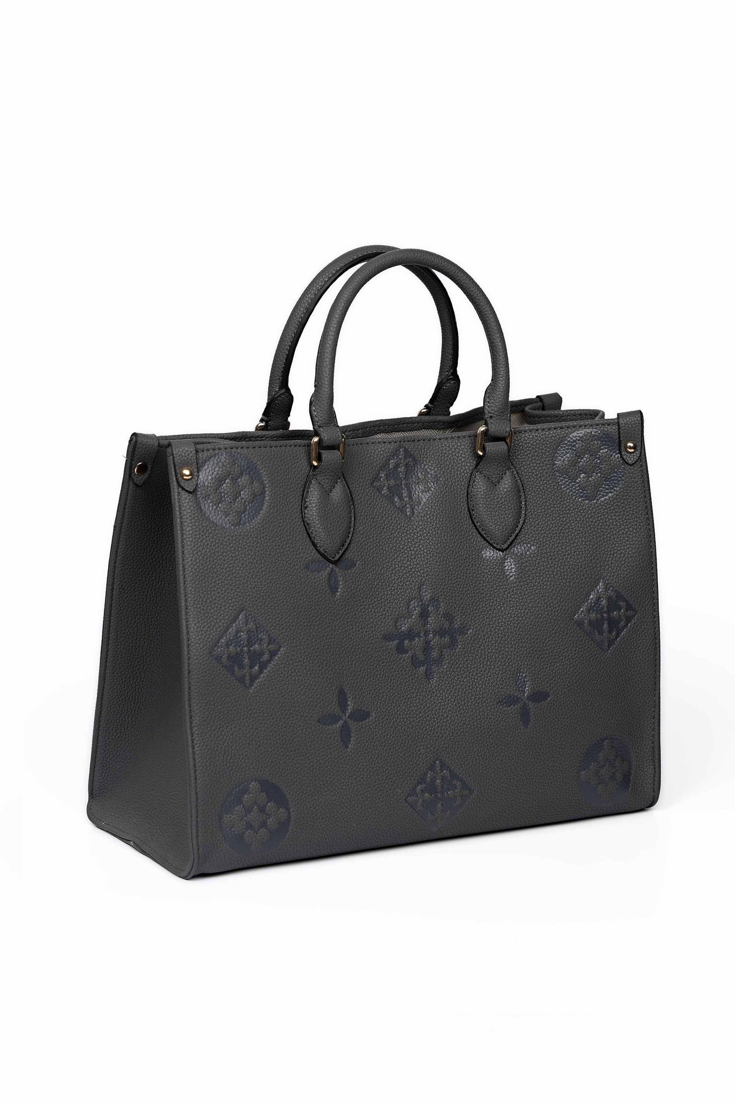Nishat Linen - Dark Grey Hand Bag-430542111