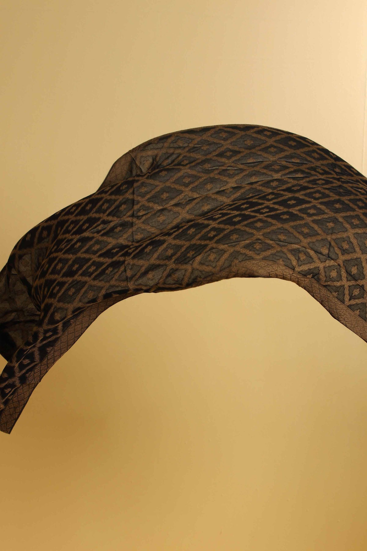 Nishat Linen - Black Women Scarf - 432132103