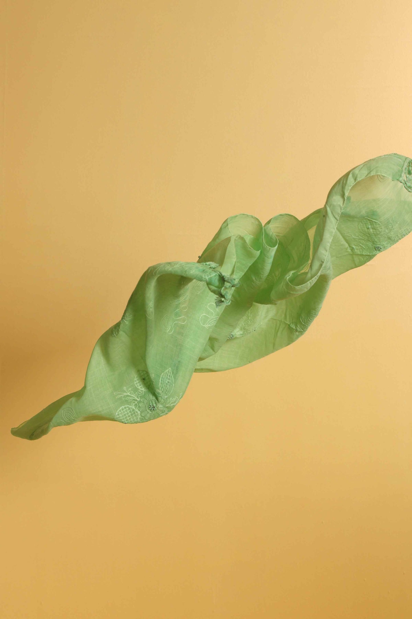 Nishat Linen - Green Women Scarf - 432152104