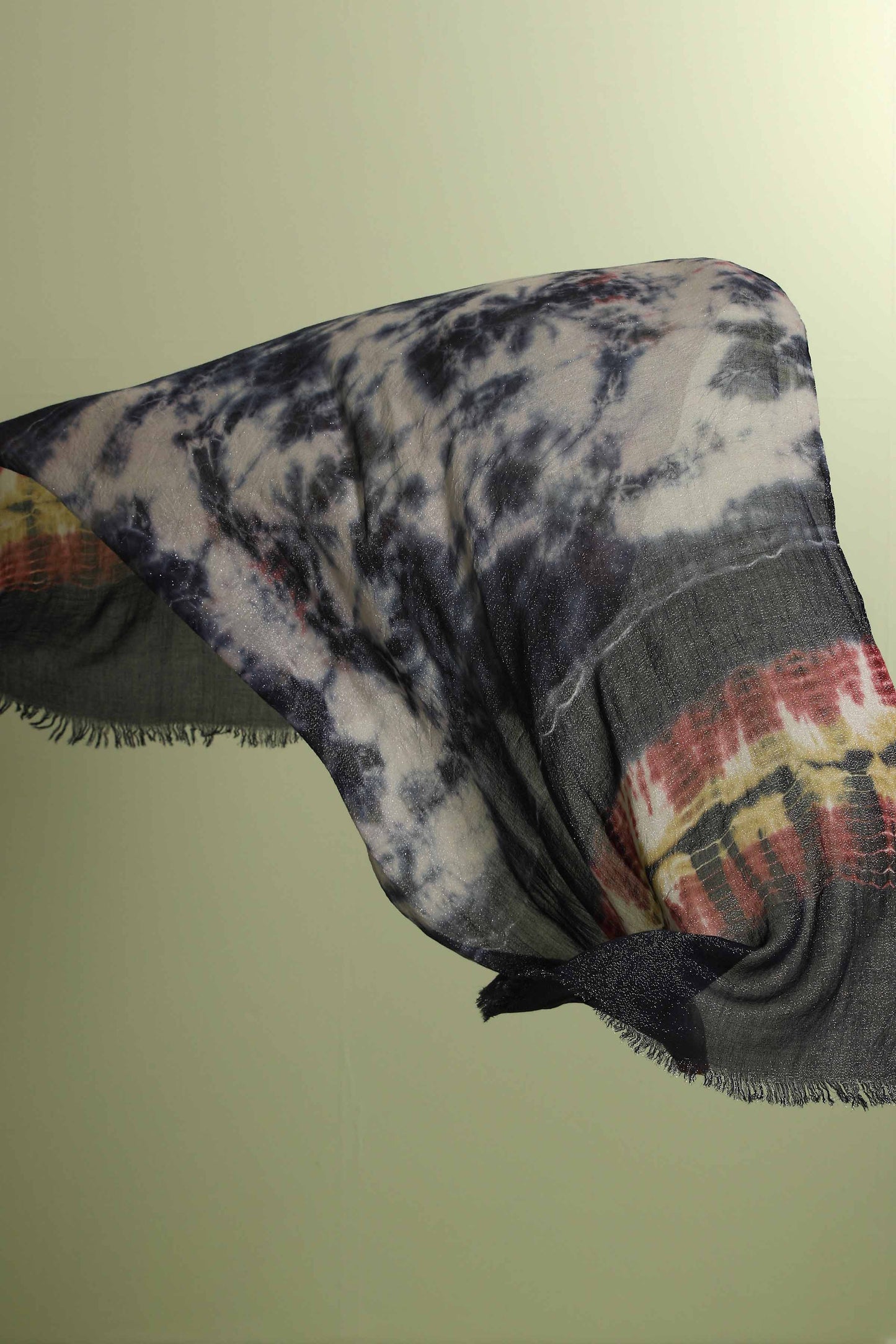 Nishat Linen - Navy Women Scarf - 432542121