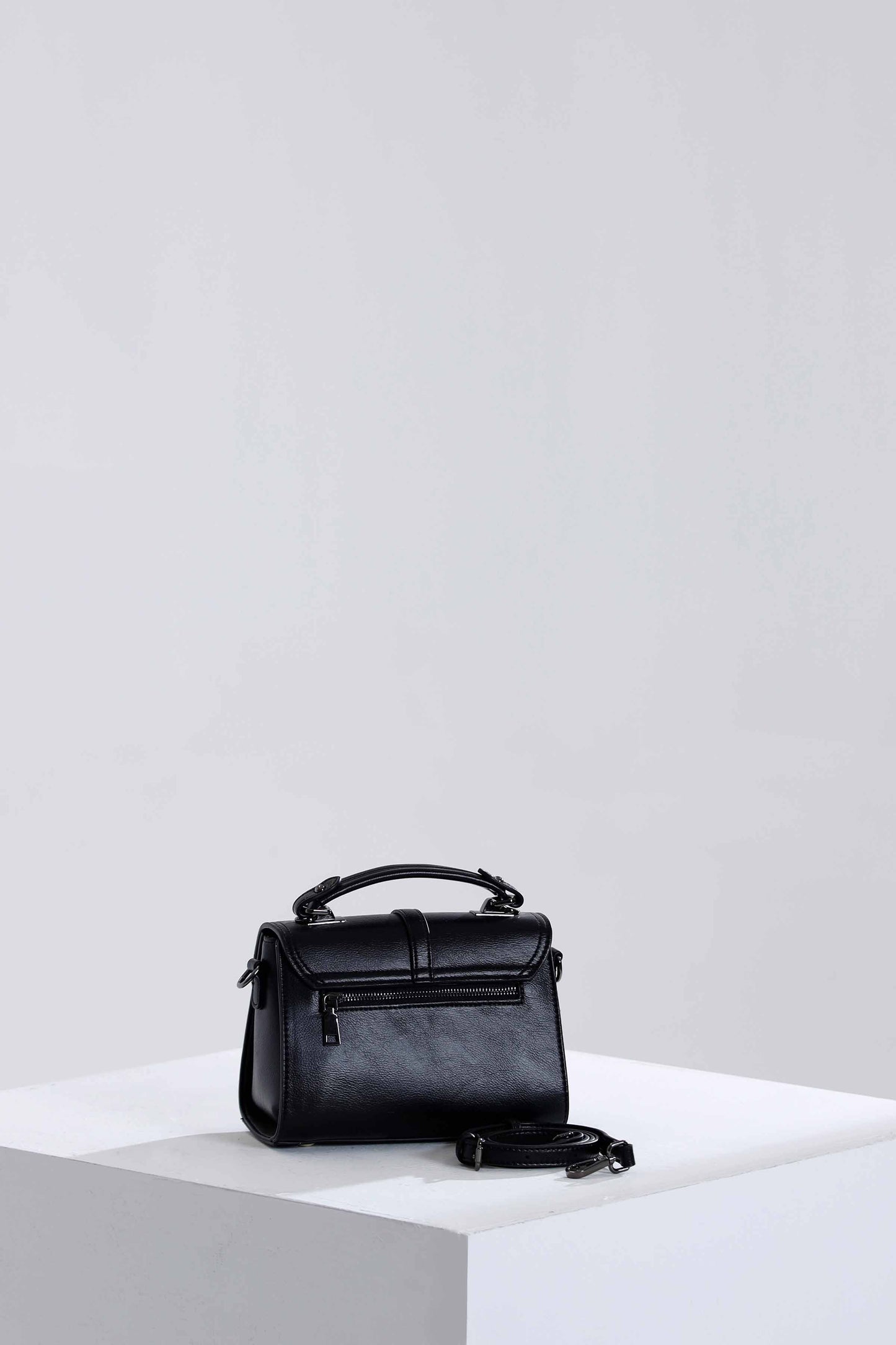 Nishat Linen - Black Shoulder Bag-433482103