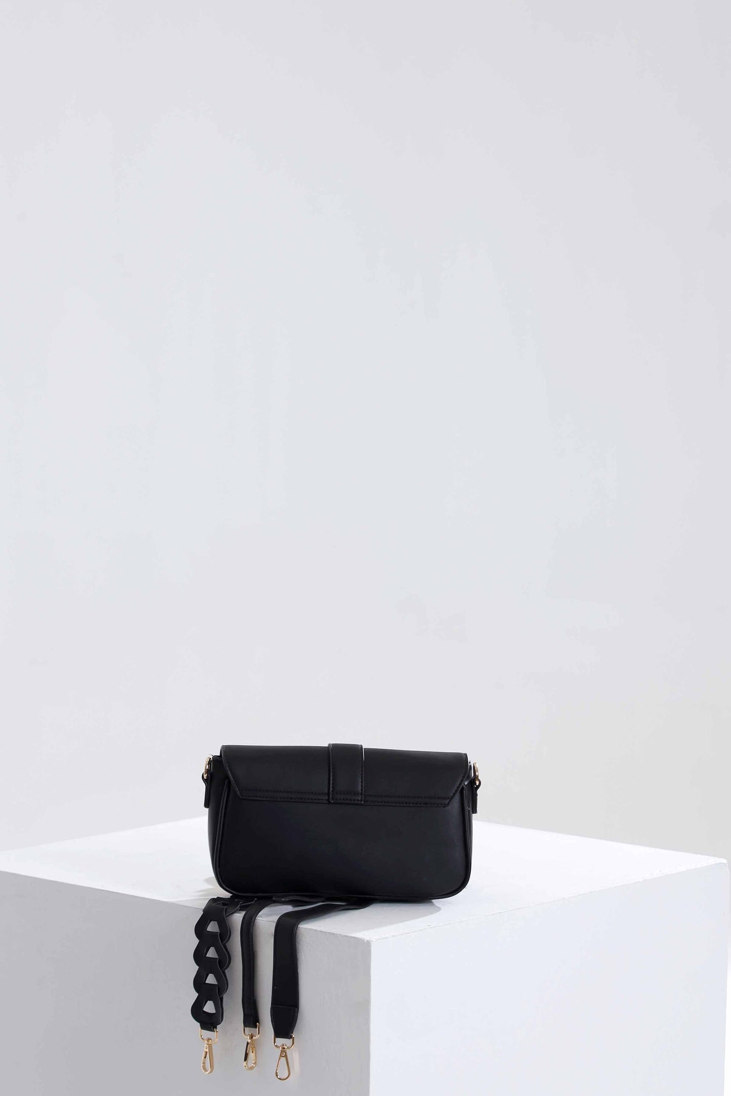 Nishat Linen - Black Shoulder Bag-433492103