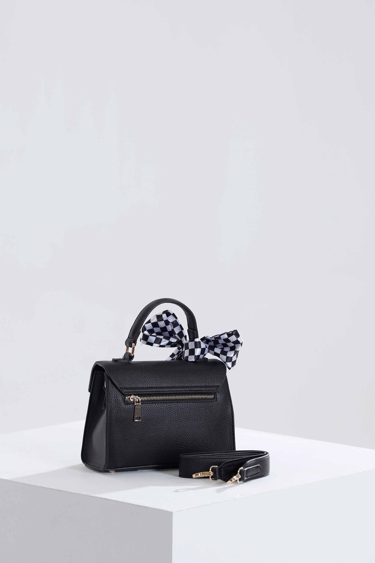 Nishat Linen - Black Shoulder Bag-433502103