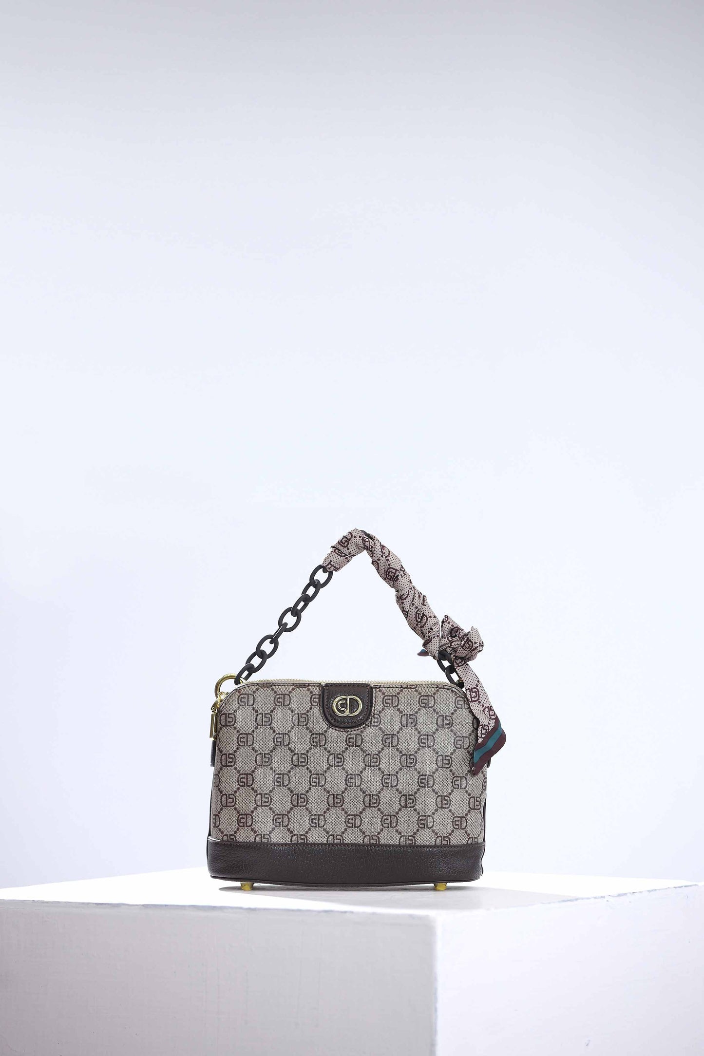 Nishat Linen - Coffee Shoulder Bag-434172117