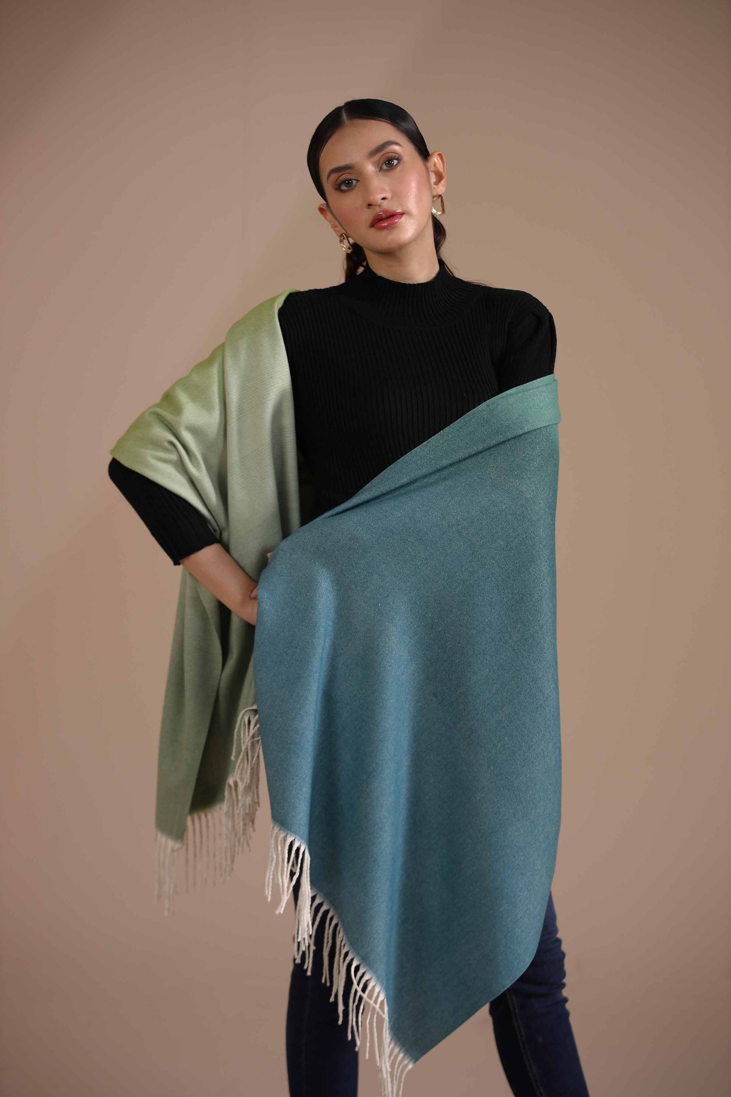 Nishat Linen - Green Shawl-434912104
