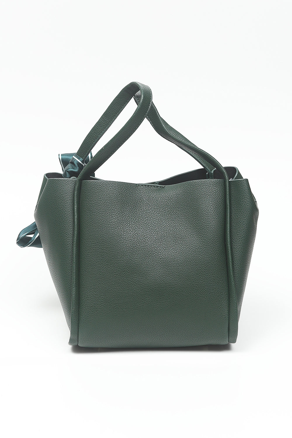 Nishat Linen - Grey Green Hand Bag-556672111-S22