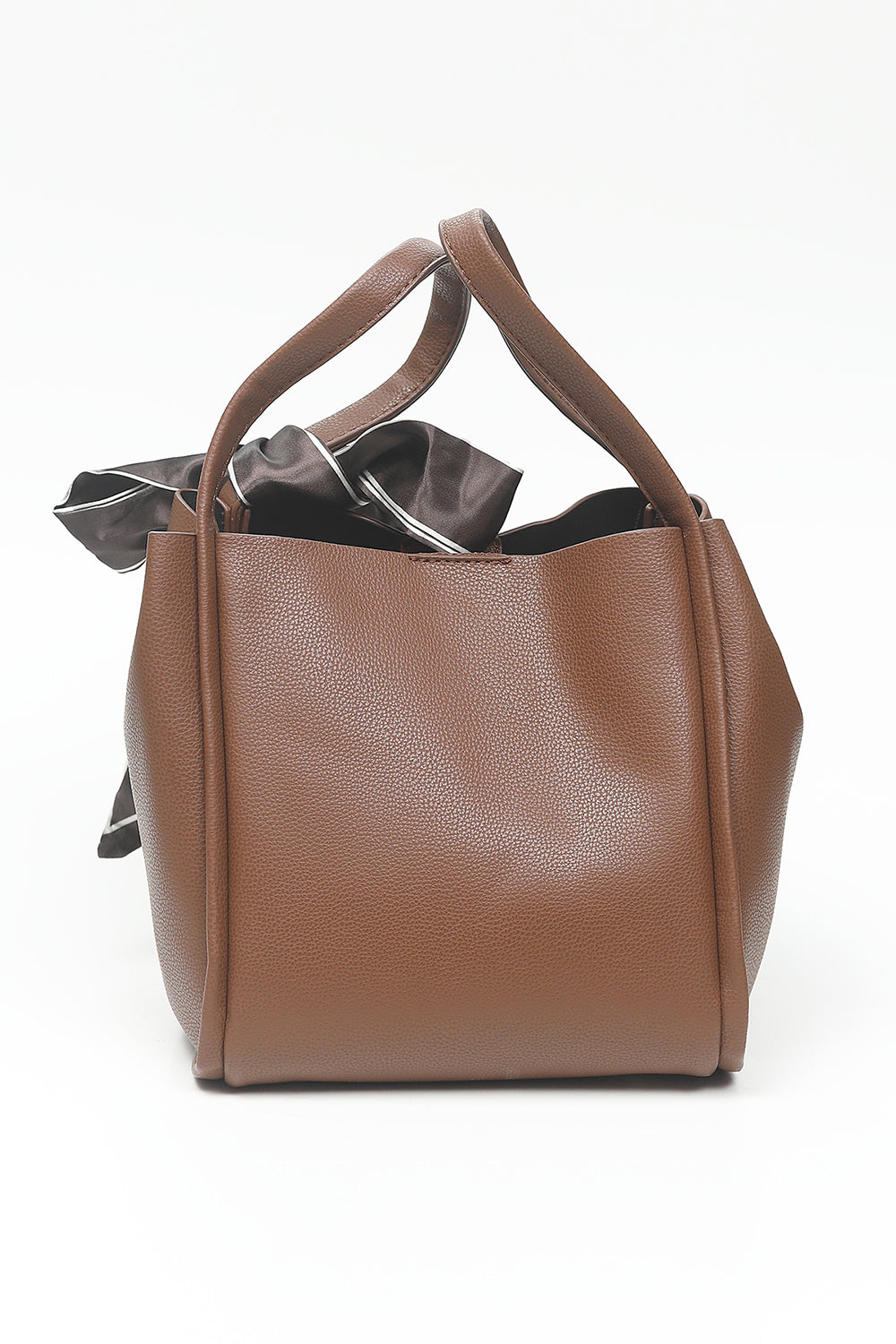 Nishat Linen - Coffee Hand Bag-556672117-S22