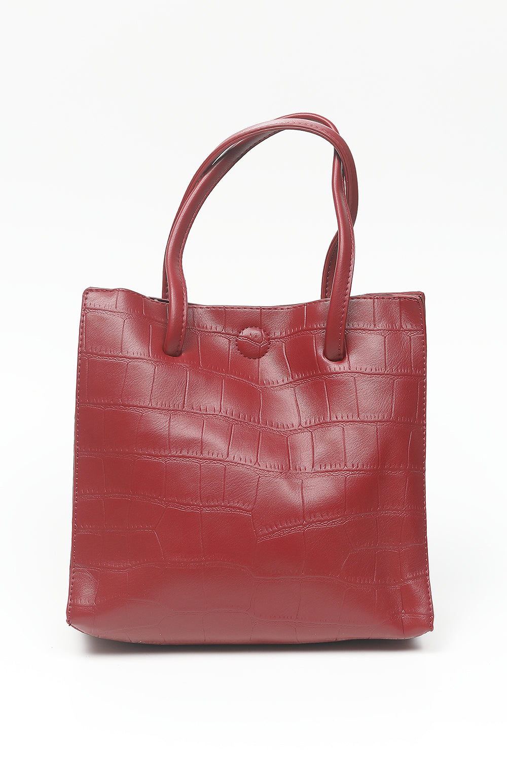 Nishat Linen - Wine Red Hand Bag-556682122-S22