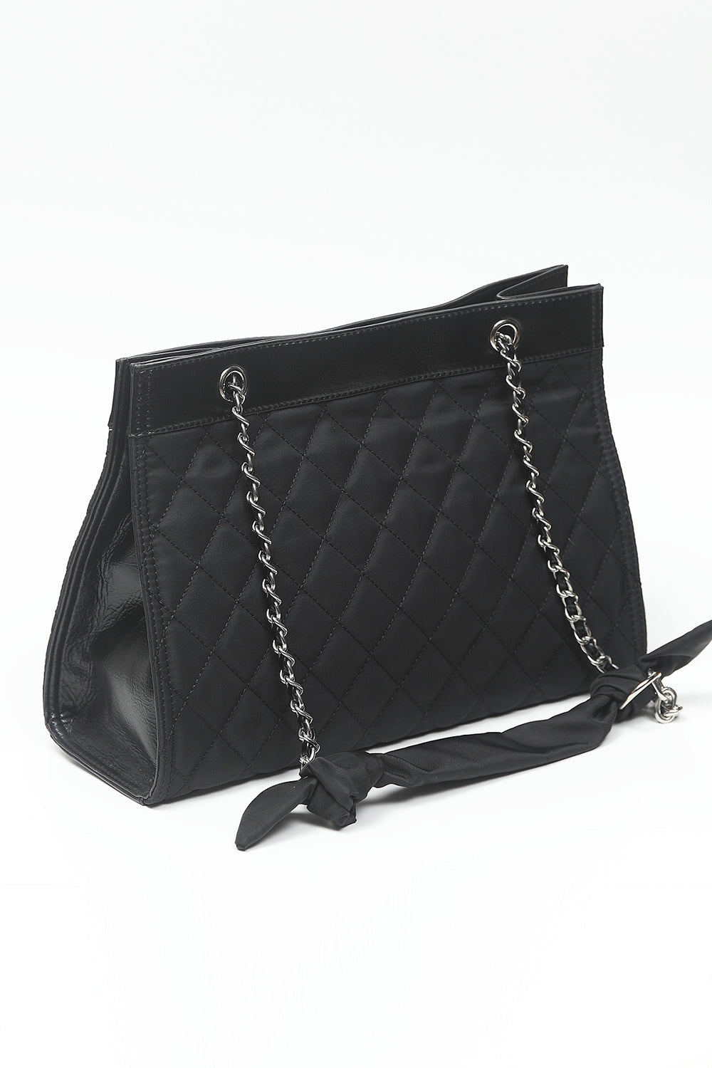 Nishat Linen - Black Hand Bag-556812103-S22