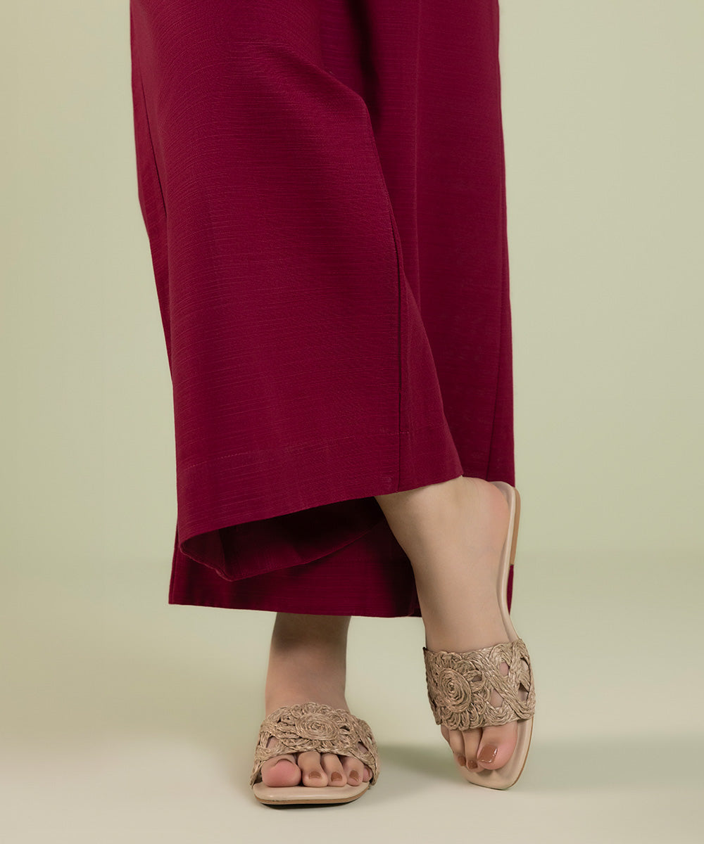 Sapphire - Solid Khaddar Culottes