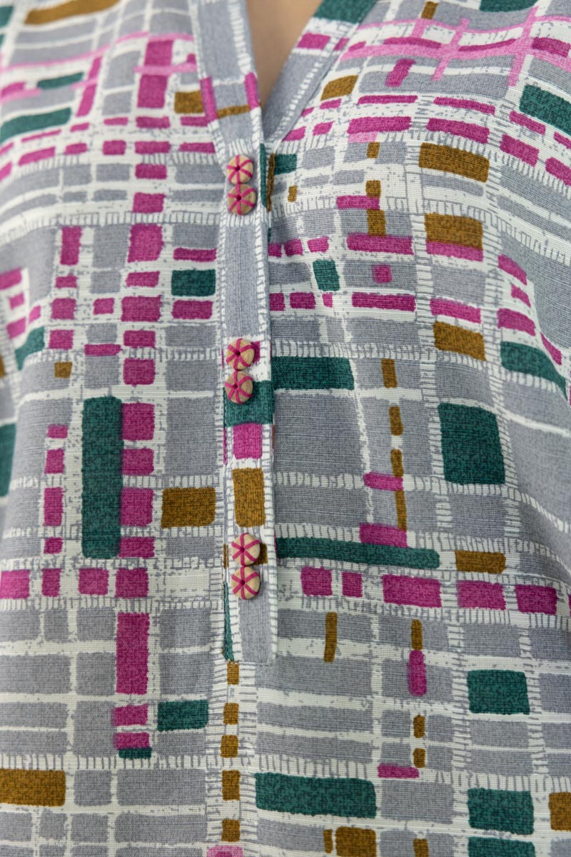 Sapphire - Printed Khaddar Shirt