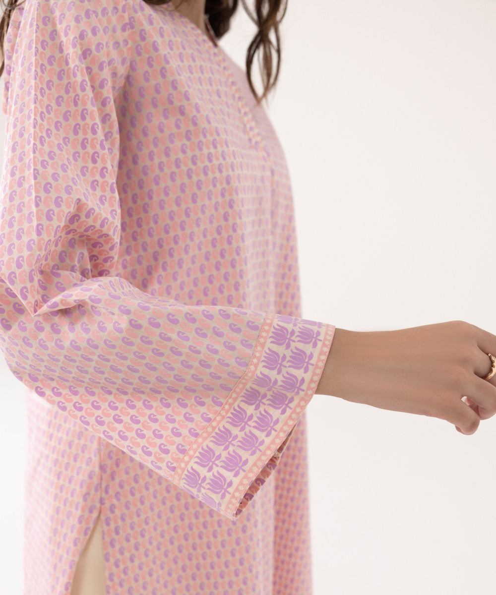 Sapphire - Printed Lawn Shirt