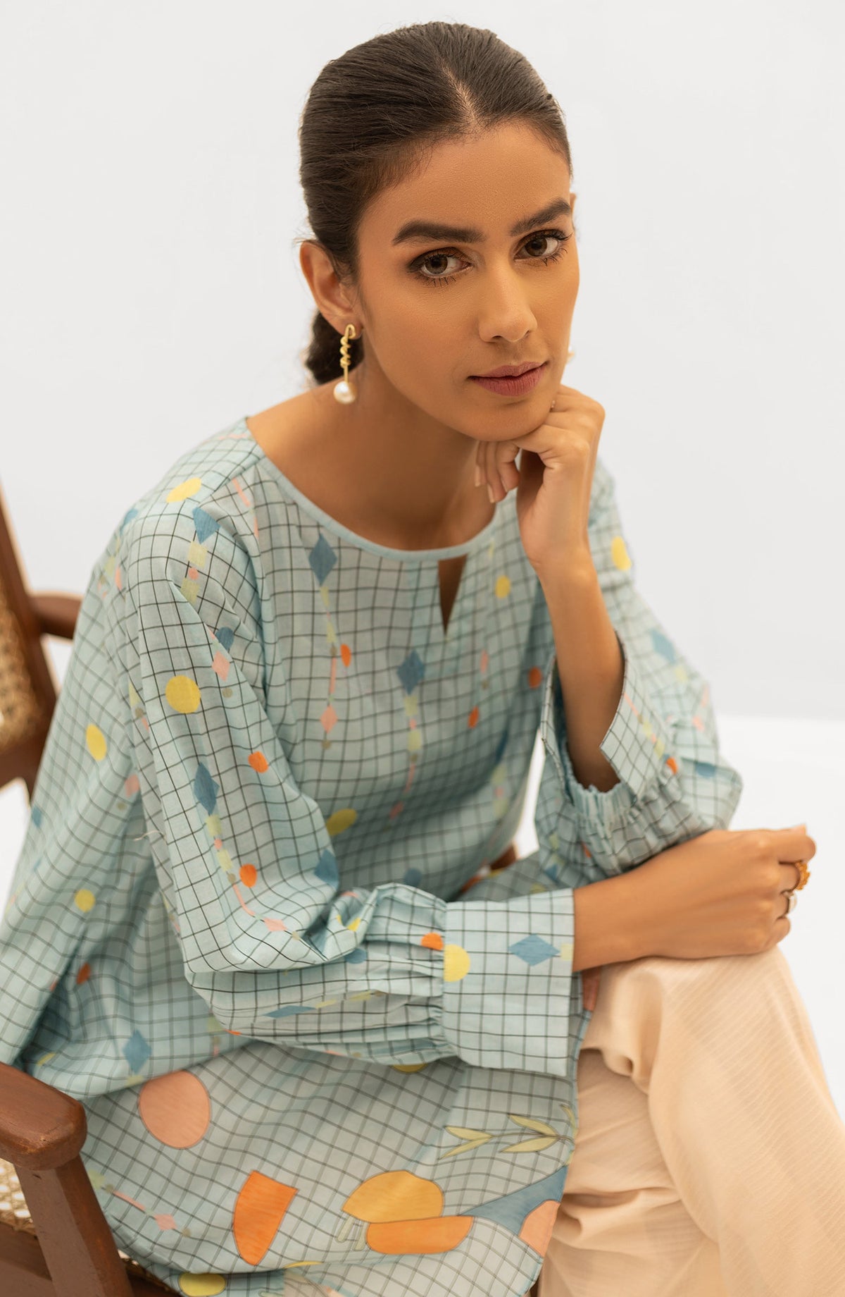 Orient - Unstitched 1 Piece Printed Lawn Shirt
