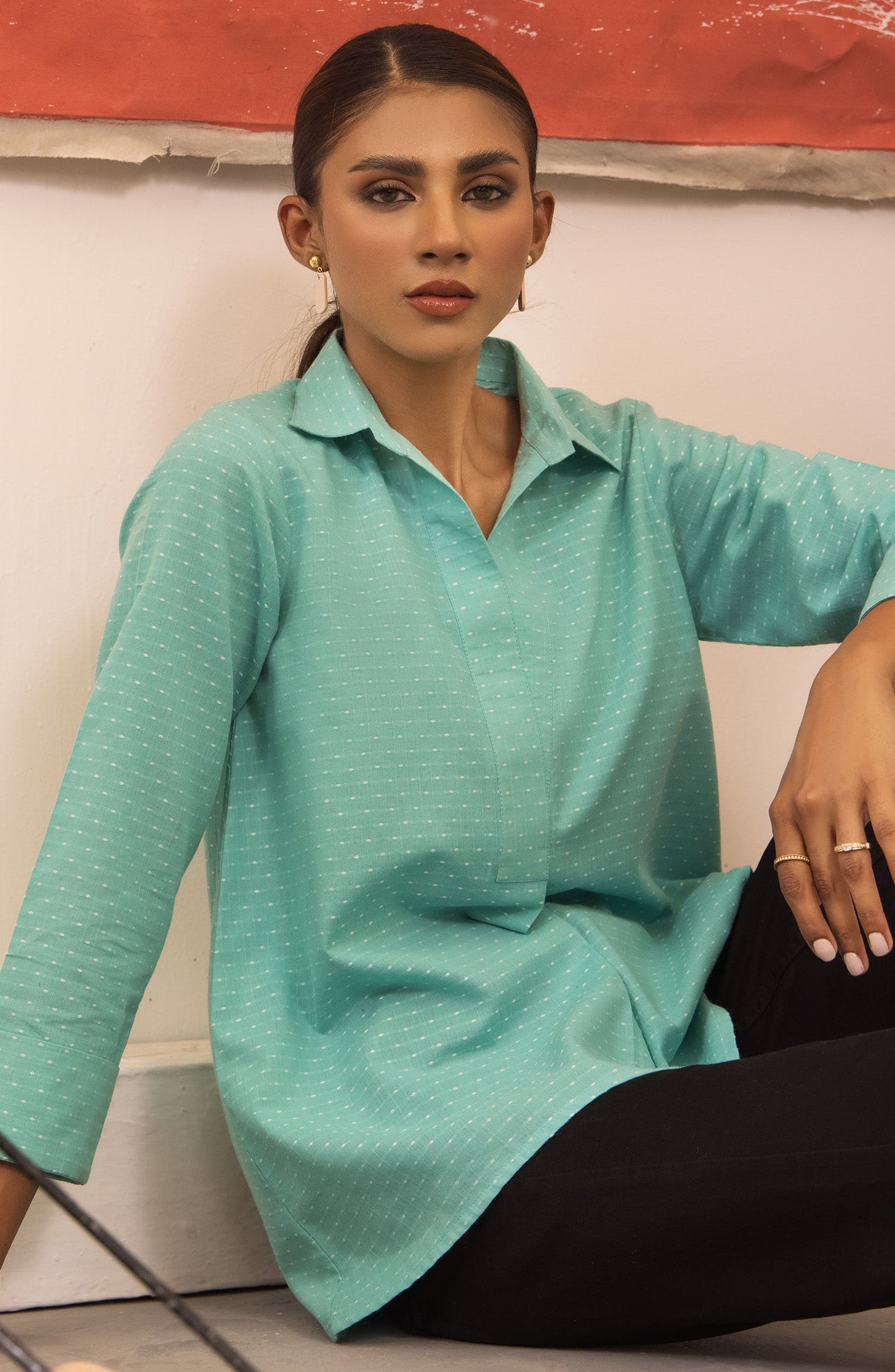 Orient - Western 1 Piece Plain Cotton Shirt