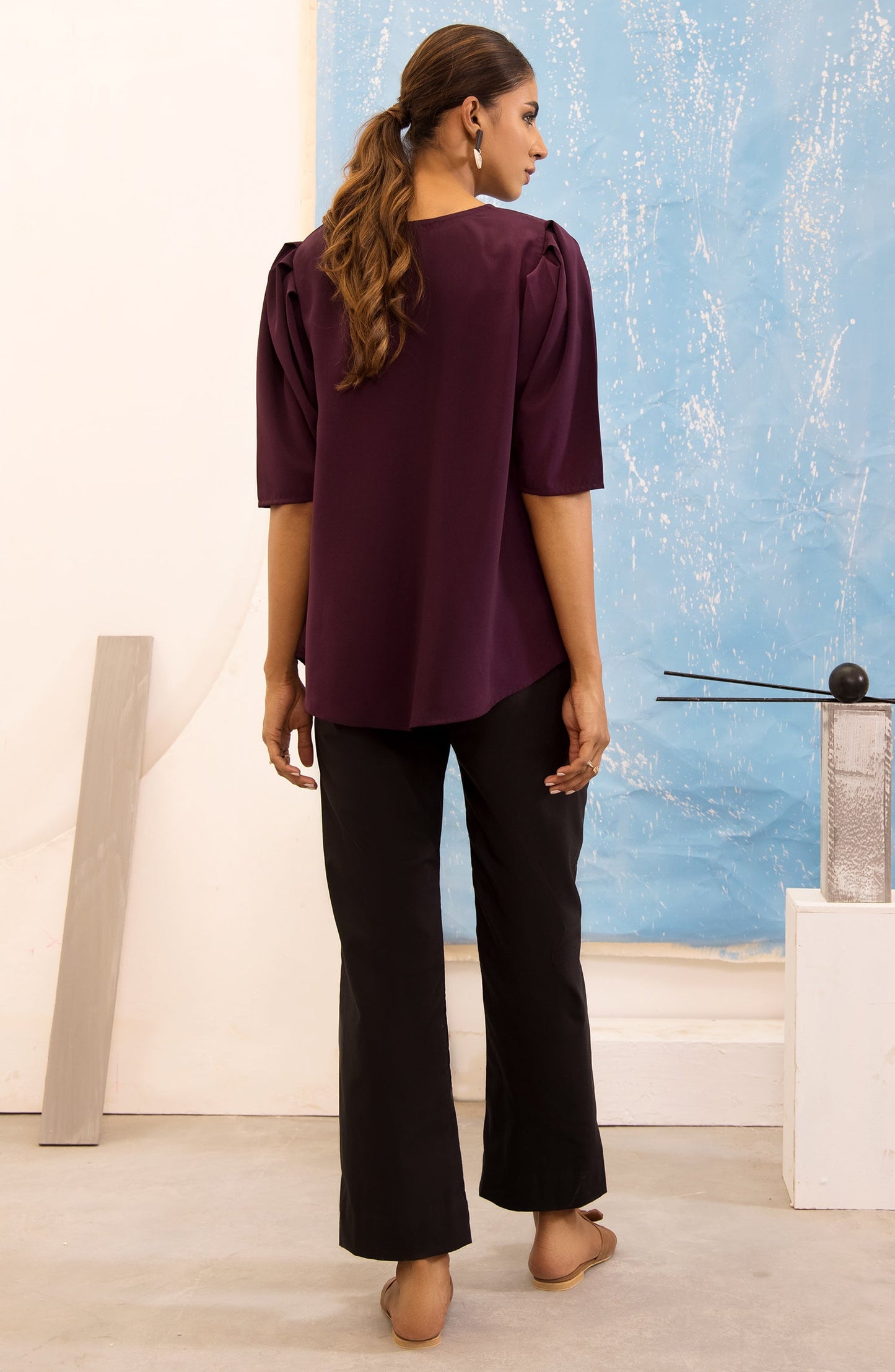 Orient - Western 1 Piece Plain Cotton Shirt