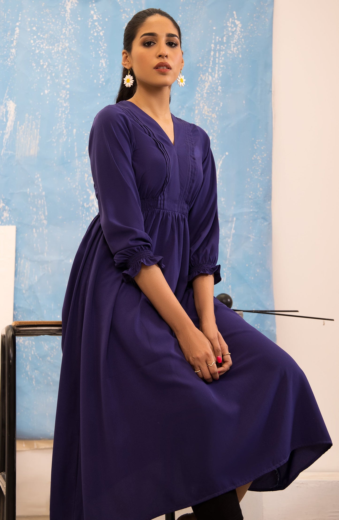 Orient - Western 1 Piece Plain Georgette Shirt