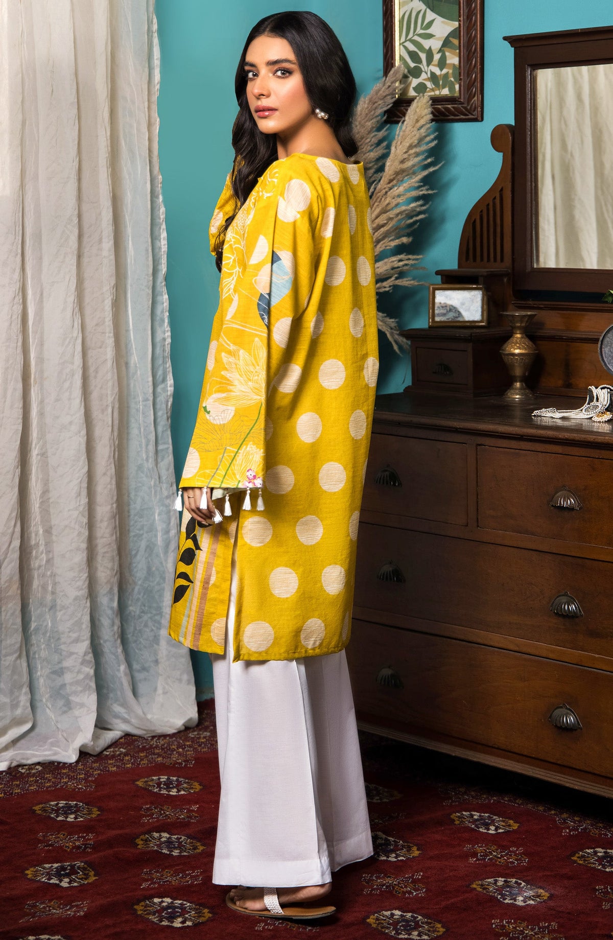 Orient - Unstitched 1 Piece Printed Khaddar Shirt
