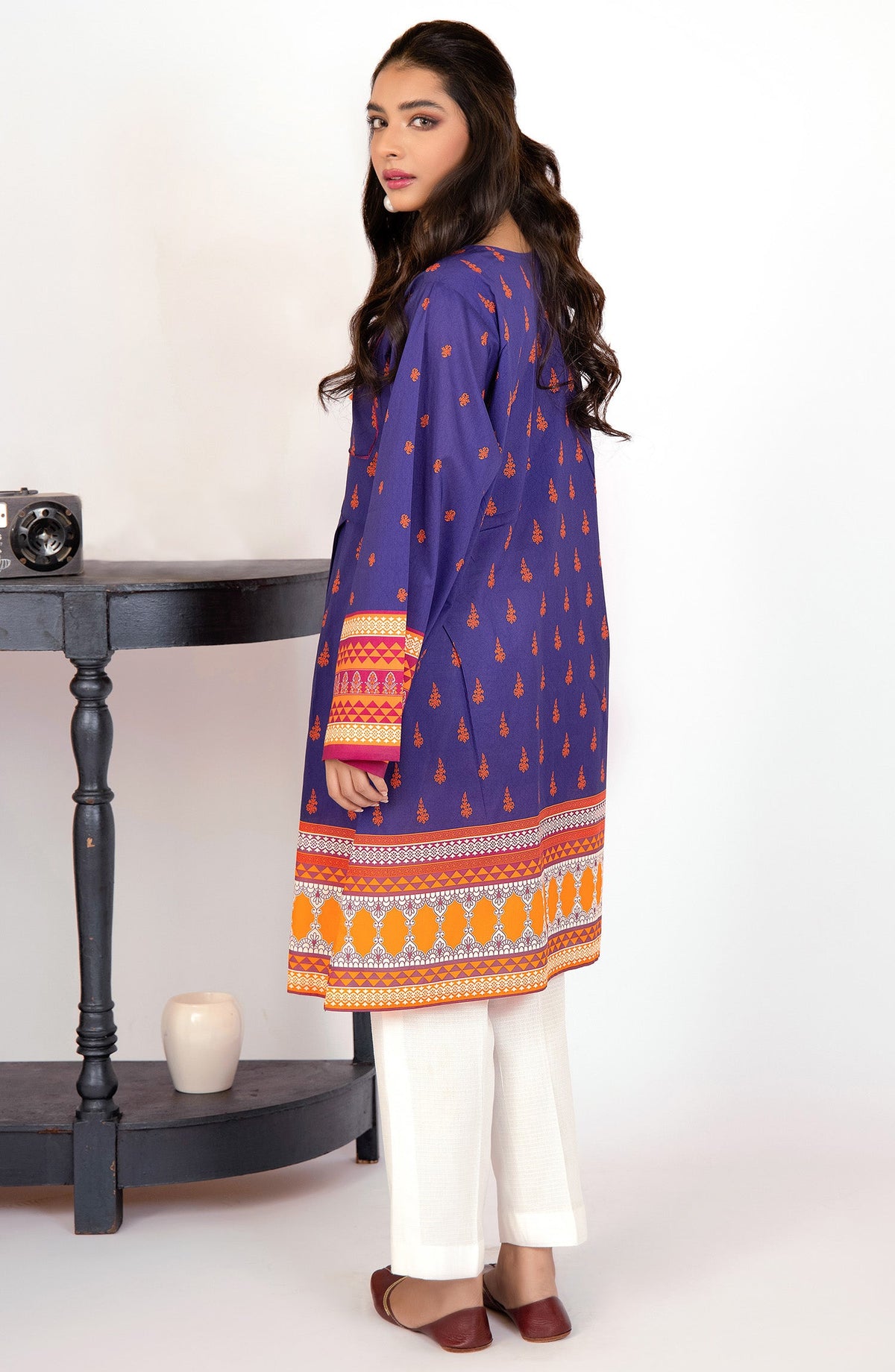 Orient - Unstitched 1 Piece Printed Lawn Shirt
