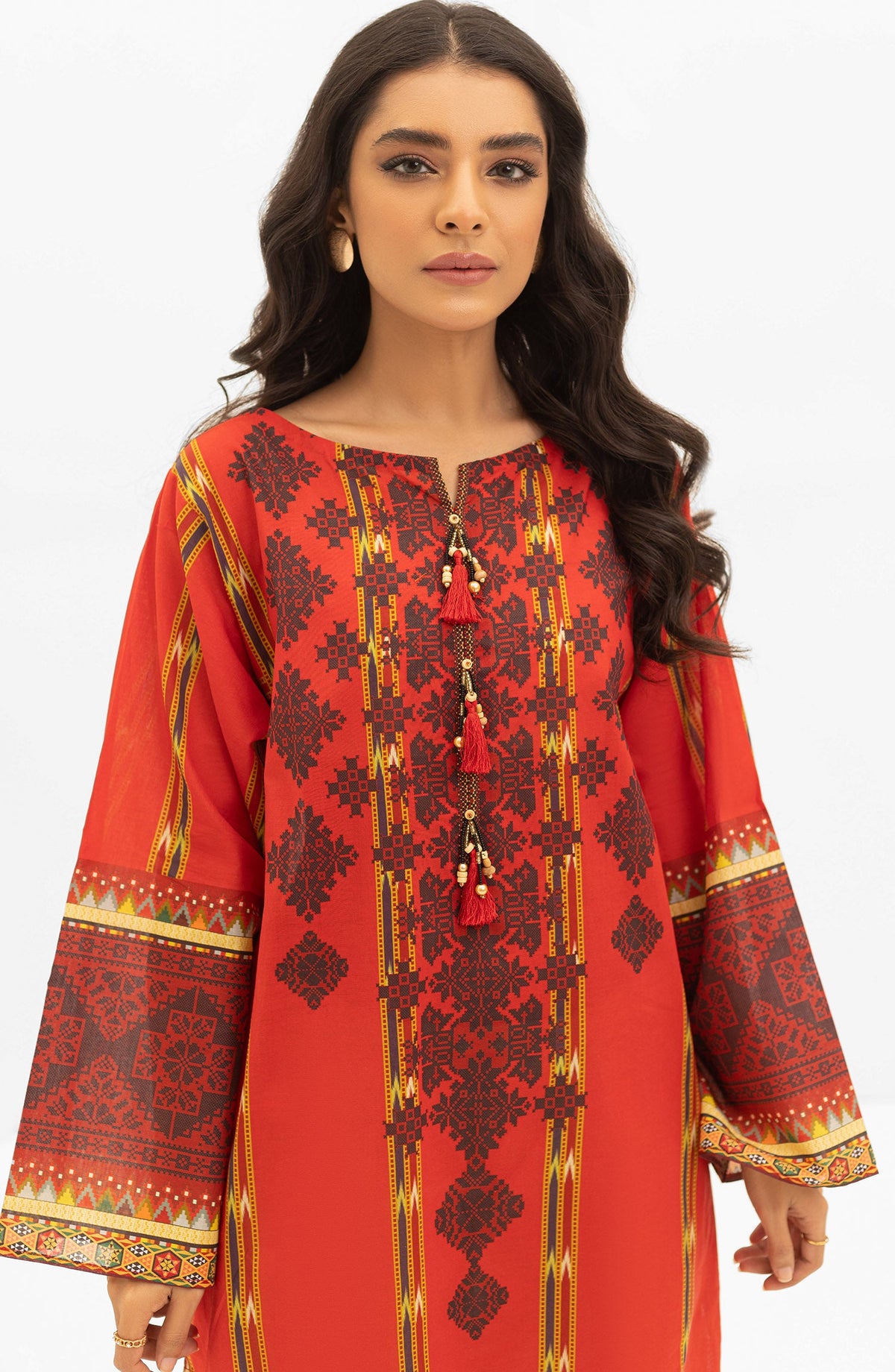 Orient - Unstitched 1 Piece Printed Lawn Shirt