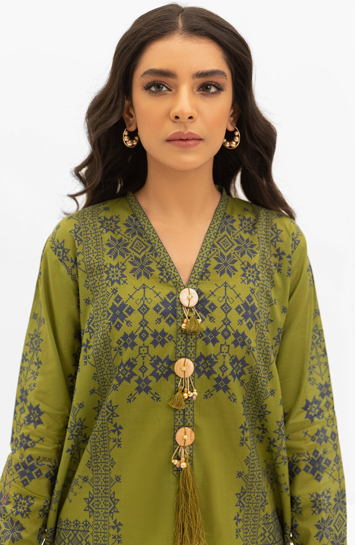 Orient - Unstitched 1 Piece Printed Lawn Shirt