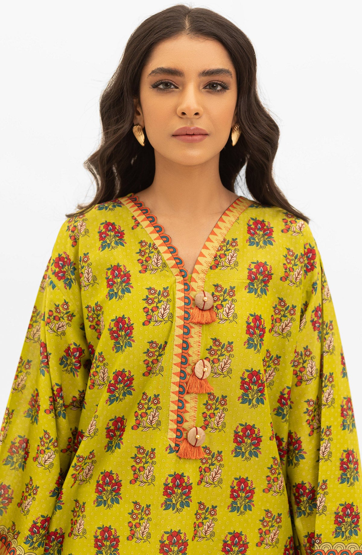 Orient - Unstitched 1 Piece Printed Lawn Shirt